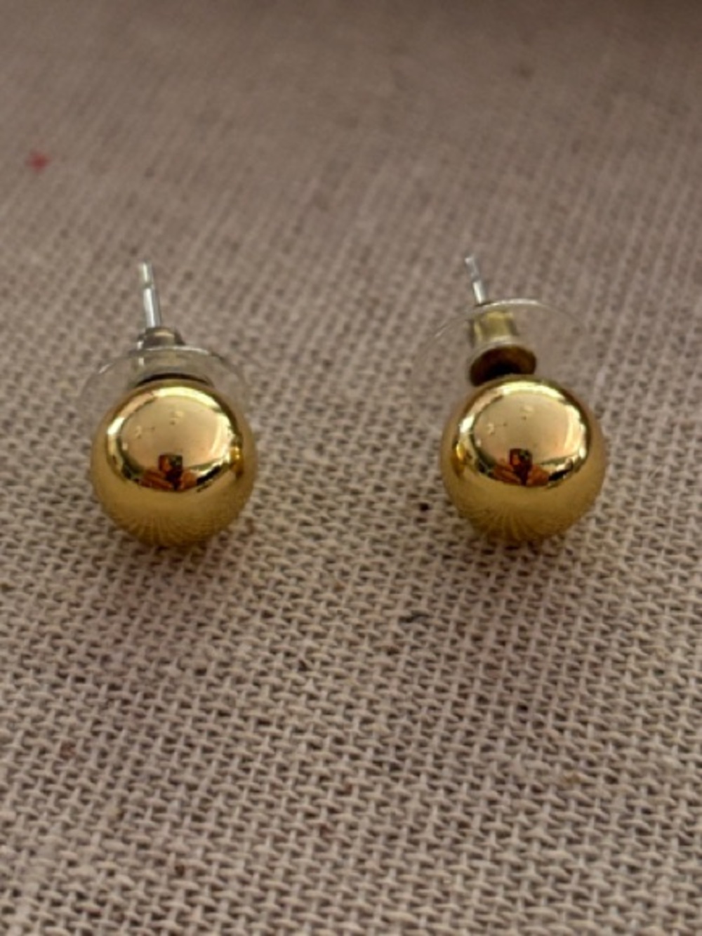 Park Lane Gold Ball Stud Earrings